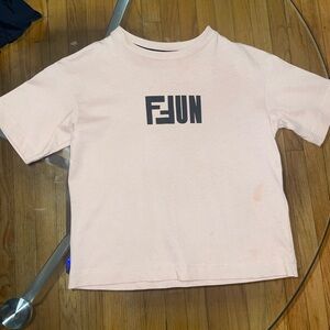 Fendi FF Fun Kids T shirt
